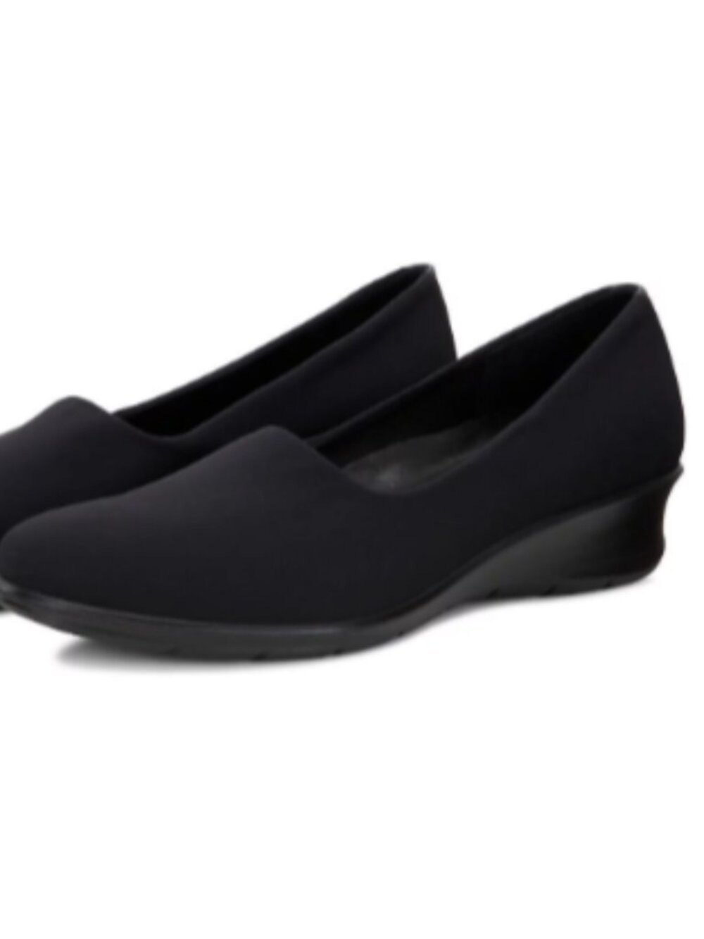New ECCO Felicia Stretch Leather Low-Heel Flats Size US 6-6.5 EU 37 UK 4.5